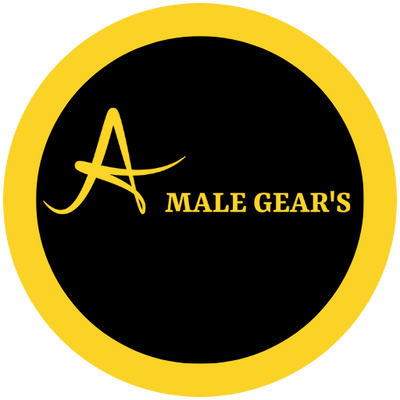  Alpha Male GEAR’s, an online men’s shoes & accessories Shopify store, featuring a stylized ‘A’ in a yellow circle.