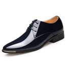 Men's derby shoes-patent leather - 2251832663006855-Black-6-Alpha Male GEAR'S