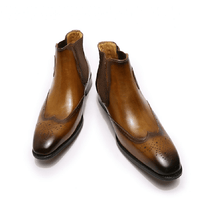 Men's dress Chelsea boots - 2251832877236843-Black-US 7-Alpha Male GEAR'S