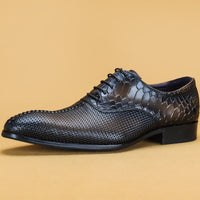 Men's formal oxford shoes - 3256804647894178-Chocolate-6-Alpha Male GEAR'S