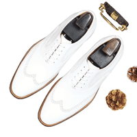 Men's formal white shoes - 3256803945549732-White-37-Alpha Male GEAR'S
