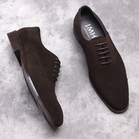 Men's oxford shoes black-brown - 3256804934640188-Auburn-6-Alpha Male GEAR'S