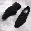 Men's oxford shoes black-brown - 3256804934640188-Black-6-Alpha Male GEAR'S