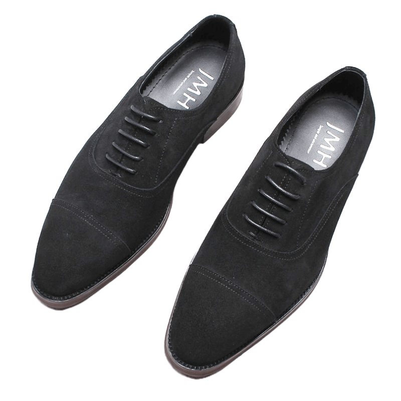 Men's oxford shoes black-brown