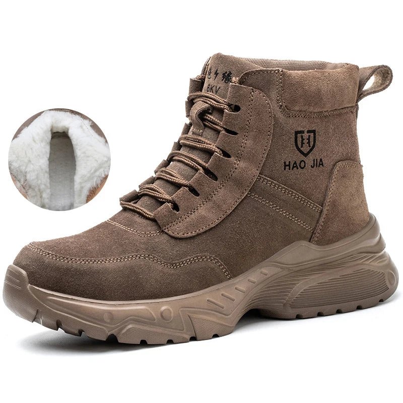 Men's Snow Boots - 1005004942706365-208-brownfur-38-Alpha Male GEAR'S
